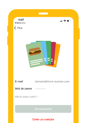 L’application McDonald’s