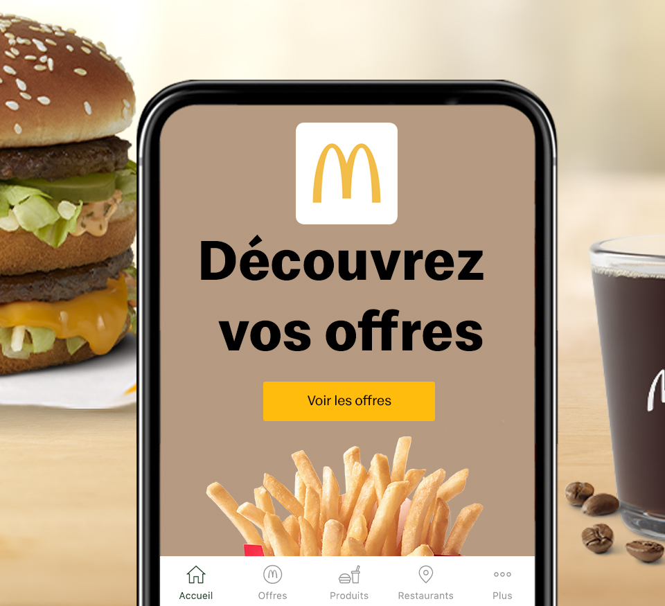 L’application McDonald’s